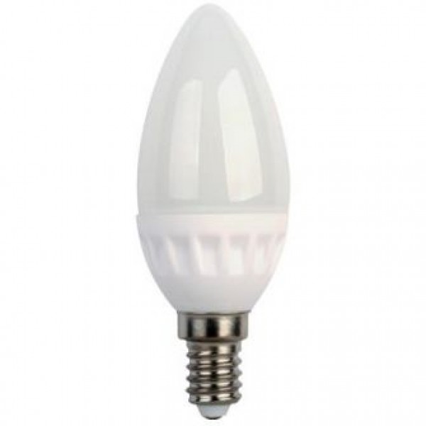 Лампа светодиодная Свеча матовая LED 5W Е14 2700K-3000К