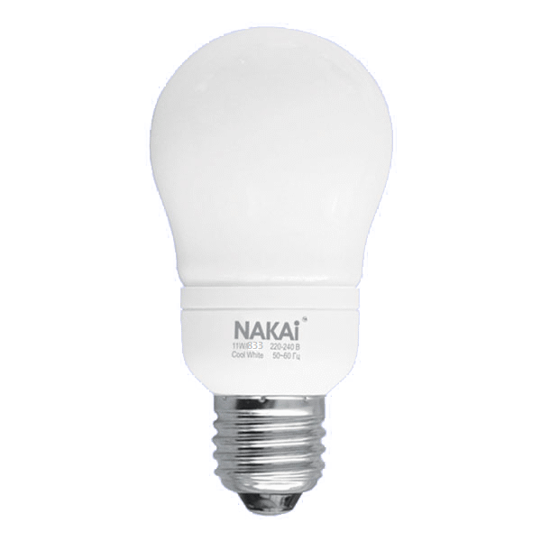 Лампа компактная люминесцентная A-supermini 11W/833 E27 Nakai