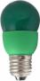 Лампа компактная люминесцентная шар зелёный globe Color green