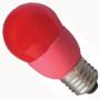 Лампа компактная люминесцентная шар красный globe Color red 9