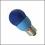 Лампа компактная люминесцентная шар синий globe Color blue  9W 