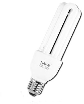 Лампа компактная люминесцентная 3U-mini 11W/833 E27 Nakai