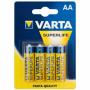 Элемент питания Varta R06 SuperLife